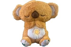 KIXOLAZR Koala qui respires, koala veilleuse bébé qui respires, koala relaxant qui respires, koala apaisante qui respires, peluche loutre qui respires, peluche qui respires pour bebe