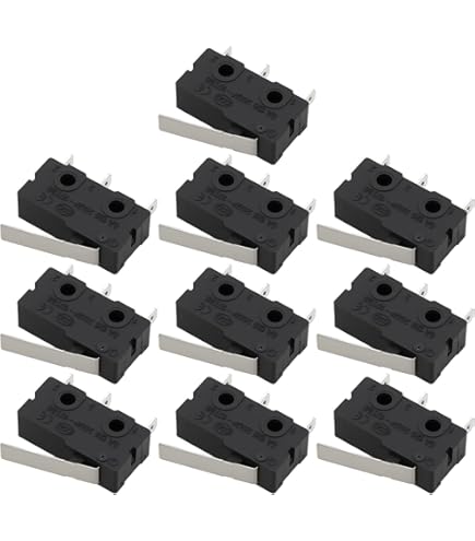 4 Micro Interruttori D2F-5 A 3 Pin – Compatibili Con Stampante 3D Voron Klicky Probe, Per Apparecchiature Industriali - 10