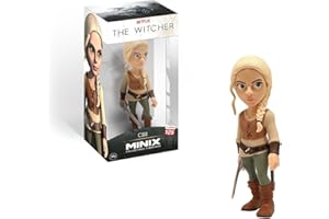 MINIX COLLECTIBLE FIGURINES Bandai Minix The Witcher Princess Ciri Model | Collectable Ciri Of Cintra The Witcher Figure | Bandai Minix The Witcher Toys Range | Collect Your Favourite Witcher Figures | The Witcher Merchandise