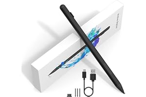 YEEMIE Surface Pen für Microsoft Surface,Surface Stift USB-C Schnelllade mit 4096 Druckempfindlichkeit & Palm Rejection, Magnetische Windows Stylus Stift für Surface Pro 11/10/9/8/7/6/5/4/X,Surface Go 3/2
