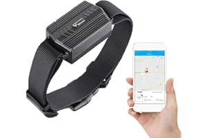 Zeerkeer Mini GPS Tracker Waterproof Rechargeable GPS/GSM/GPRS Tracker Dog Tracking Device 50 Days Standby Real Time GPS Locator For Hound, Horse, Sheep Animals with Free APP TK935