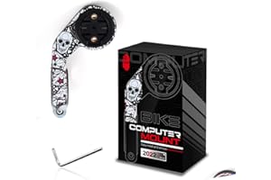 CNCLOL Supporto Manubrio per garmin，Supporto Bici per garmin edge 1030 130 520 530 830 200 800 1000 GPS Ciclocomputer Supporto. (KLT)