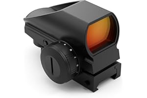 Fyland Red Dot Sight - 4 MOA Rifle Scope with 1 inch Absolute Coaxial Riser Mount for Picatinny Rail, Shockproof Waterproof