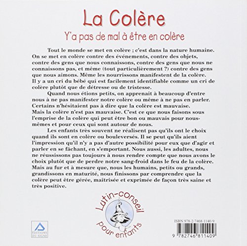 La colère : y'a pas de mal à être en colère R-W Alley pdf
