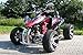 Produktbild Quad Speedslide 250cc 4-Gang + Rückwärts carbon/rot - mit Straßenzulassung für 2 Personen 190 X 120 X 100 cm