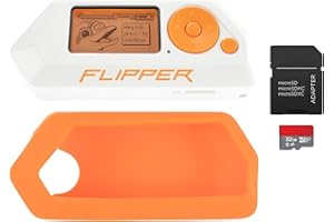 BARIUM ELECTRONICS Flipper Zero Basic Kit - Flipper Zero | Silicone Case | 32GB Micro SD Card up to 120MB/s | MicroSD to SD Adapter