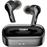 TOZO T10 Auricolari Bluetooth Senza Fili Cuffie Bluetooth 5.3 IPX8  Impermeabili Sportivi in Ear con custodia di ricarica suono di alta  qualità, con bassi profondi per corsa e sport nero : Amazon.it: