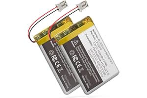 ElecGear 2 Stück Ersatzakku für PS4 Controller V1-3, Li-Ionen Akku 1500mAh Batterie Akkupack für Playstation 4 DualShock CUH-ZCT1-Serie LIP1522 mit großem Stecker, Reparatur-Tool-Kit