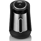 Arzum Okka OK0010-K Minio Pro Turkish Coffee Machine, Chrome
