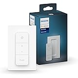 Philips Hue Telecomando Dimmer Switch, Controllo illuminazione Smart, Bianco, Versione 2021