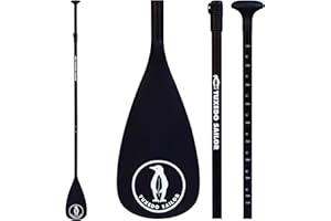 Tuxedo Sailor Pagaia SUP Alluminio Remi SUP Paddle Stand Up Paddle Telescopica，Leichtes und Schwimmendes, 2 in 1 Pagaia Doppia SUP Pagaie Kayak