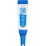 Apera Instruments EC60 Premium Leitfähigkeits-Messgerät (±1% Genauigkeit, EC/TDS/Salzgehalt Messung, austauschbare BPB-Elektr