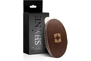 ShyneDurags Doux Wave Brush – Brosse à cheveux incurvée professionnelle pour des vagues plus rapides à 360 ° – Brosse coiffante en bois de hêtre avec poils durs renforcés (Marron foncé)