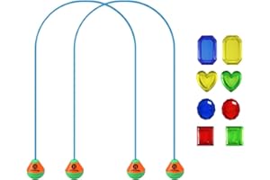 ZMDMAH Zabawka do nurkowania dla dzieci, 2,5 m, zabawka basenowa, łuk do nurkowania, zestaw pierścieni do nurkowania, zabawka wodna, zabawka na basen, prezent dla dzieci, chłopców, dziewcząt