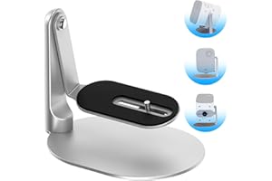 SALANGE Beamer Ständer Halterung,Multifunktionaler Beamer Universal Tischständer,Kompatibel mit 1/4 Zoll(6mm) Schraubschnittstelle,Tragfähigkeit 3KG,Geeignet Für Die Meisten Projektoren,180°Drehung