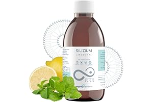 ‎MIGHTY ELEMENTS Mighty Elements Liposomal Silicon 200 mg, Liquid, Super Flavour, Vegan, Very High Bioavailability, 250 ml Glass Bottle
