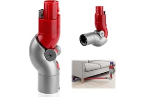 TDUNSYA Schnellauslöse Adapter Kompatibel mit Dyson Staubsauger V7, V8, V10, V11, V15, Flex Adapter für Niedrige Reichweite, Unterer Adapter Schnellverschluss Biegeadapter, für Schwer Zugängliche Bereiche