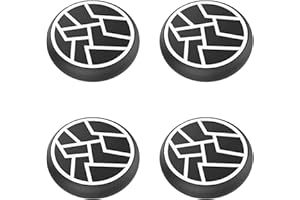 TENG HONG HUI 4pcs Silicone Thunder Kappen Thumb-Stick Grip PS4 PS5 Zubehör für Playstation 5 Controller PS5 Controller Stick Joystick Thumb Stick Grip Cap Joystick Replacement für Xbox One Series PS5 PS4