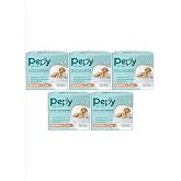PEPY K&ouml;pek Hijyenik Tuvalet Eğitim Pedi, 60x90 cm, 30'lu x5 Adet, Yapışkan Bantlı