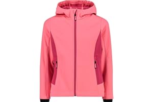 CMP Chaqueta Kid G Con Capucha Fija Chaqueta Softshell Unisex niños (Pack de 1)