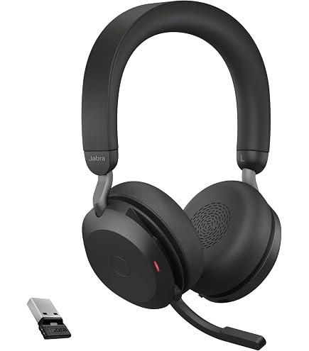 Jabra Evolve2 85 Auriculares Inalámbricos Estéreo con Cancelación