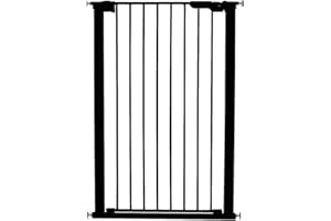 BabyDan 106cm Extra Tall Pressure fit Pet Gate (Black)