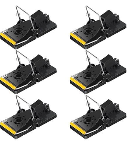 WOLFPACK 5450100 – Piège à Souris en Bois 2 Trous, diamètre de 28 mm