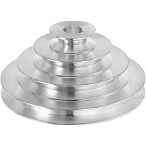 Puleggia A Scanalatura Singola 40mm - Foro 4-12mm Per Trasmissione Con Cinghia 6mm - Foto 11