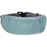Icone Koşucu Bel &Ccedil;antası, Reflekt&ouml;rl&uuml;, Haki, Paraş&uuml;t Kumaş, &Ouml;n Cepli, Unisex Spor Fitness Gym &Ccedil;antası (Yeşil)