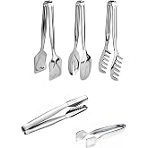 Orret Home 5 Par&ccedil;a Maşa Set,Makarna,Salata,Şeker,Buz Maşası