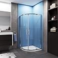 Acezanble 760x760x1900mm Quadrant Shower Enclosure Cubicle