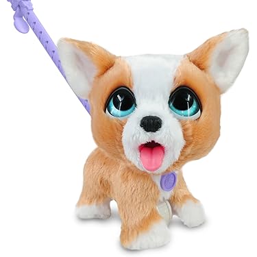 BANDAI Pomsies Trixie - Interaktives Kuscheltier Fuchs Mit Licht & Sound