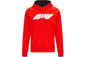 FUEL FOR FANS 2022 Formula 1 F1 Large Logo Hooded Sweat (Red)