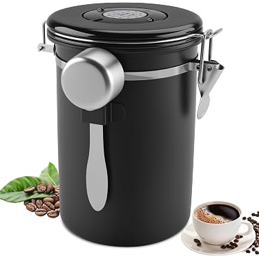 Tondiamo 22-teiliges PE-Ventilfilter-Set Für Kaffeedosen, Mit 2 Gummiringen – Zur Entgasung Von Kaffeebohnen & Lebensmitteln