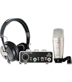 Behringer U-Phoria Studio Pro Complete Recording Bundle With High