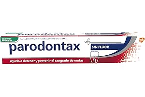 Parodontax Pasta de Dientes Sin Flúor, Ayuda a Detener y Prevenir el Sangrado de Encías, Para Unas Encías Sanas, 75 ml
