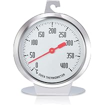 Thermomètre De Four CAM2 - Grand écran Digital, Minuteur Et Sonde Inox 304 | Précision Garantie Pour Cuisson Et Barbecue