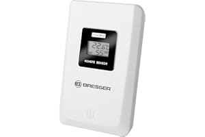 Bresser Optics 70-09997 / 70-09994 Interior / exterior Temperature & humidity sensor Independiente Inalámbrico - Sensor de temperatura y humedad (AAA, 1,5 V, 60 mm, 95 mm, 28 mm, 50 g)