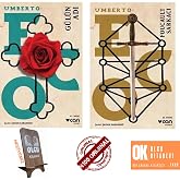 G&uuml;l&uuml;n Adı - Foucault Sarkacı / 2 kitap takım - Umberto Eco + OLGU KİTABEVİ