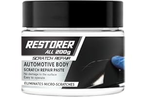 Cipliko Automatischer Kratzerentferner - Kratzer Reparaturfarbe - 200 g, entfernen Sie Lackkratzer mit Auto-Kratzer-Entferner und Reibemittel, funktioniert auf Fahrzeugen, Autos, Booten und SUVs