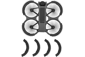 BRDRC Propeller Guard for DJI Avata 2, Anti-Collision Protective Bumper Ring Impact Protectors for DJI Avata 2 Accessories(Black)