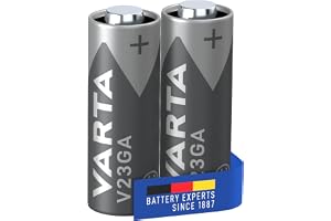 VARTA Batterien V23GA, 2 Stück, Alkaline Special, 12V, für Fernbedienungen, Alarmanlagen, Garagentoröffner, Kameras, kom