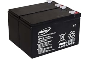 akku-net Batteria al Gel di Piombo per:ups APC Smart-ups 750 9Ah 12V, 12V, Lead-Acid