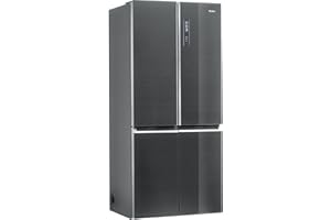 Haier HTF-508DGS7 CUBE 83 SERIE 7 Frigorifero congelatore Combinazione Grigio XL-Slim Line My Switch Zone My Zone e Humidity Zone Daylight Total No Frost Inverter Compressore Volume utile 537