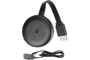 WITFOAM Dongle HDMI 4K 5G Miracast, Adaptador de Pantalla Inalámbrico 1080P, Compatible con Android/iOS/Windows, para TV/Monitor, Soporta Miracast, DLNA, Airplay, Plug and Play, Conexión Estable y Rápida