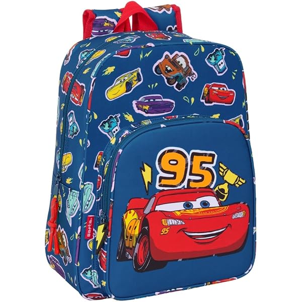 Cars Racing Schulrucksack Für Kinder – Robust, Geräumig & Mit 2 Jahren Garantie