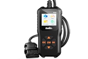 IANLIZ OBD2 Valise Diagnostic Auto Multimarque : OBD Valise Voiture Diagnostic Francais - Lecteur de Code d'Erreur Moteur - Outil de Diagnostic Universel OBD2 - Compatible BMW Peugeot VW Audi Tous Les Véhic