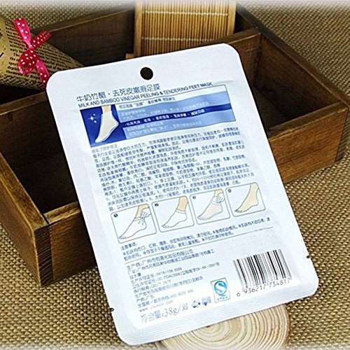 Silvercell 1 Paar Baby Foot Peeling Erneuerung Peeling Maske entfernen abgestorbene Hautzellen - 4