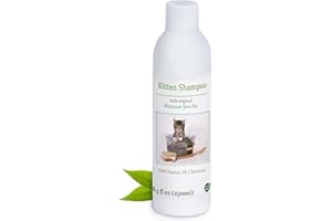 LT-Naturprodukte Champú para gatitos | Bio | Cuidado suave para pequeños gatitos sin productos químicos ni jabón | contra picor | Hipoalergénico | con lavaerda blanca original | 250 ml