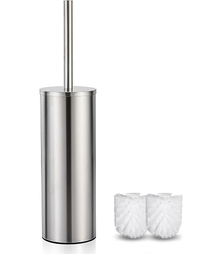 Spirella Brosse WC Sven Berry En Polyrésine - Design Moderne Et Nettoyage Efficace 10x35cm